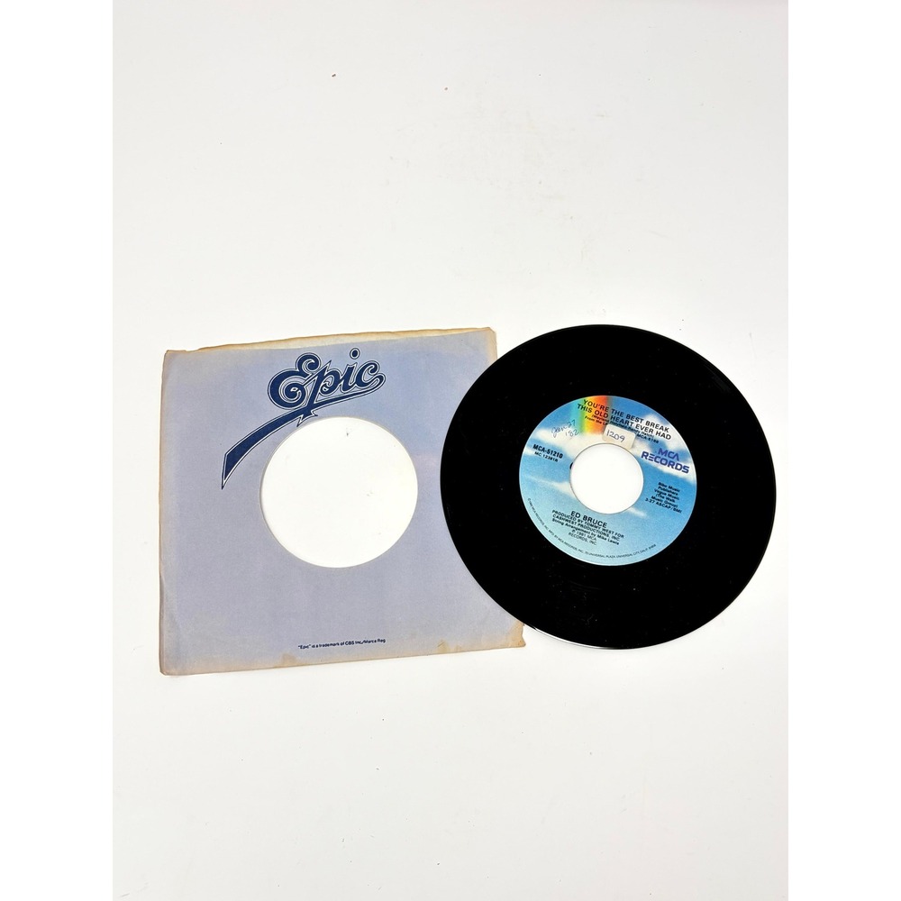 Ed Bruce You're The Best Break This Old Heart Ever Had 7" Vinyl 45 RPM Record